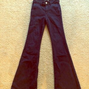 Abercrombie bell bottom jeans